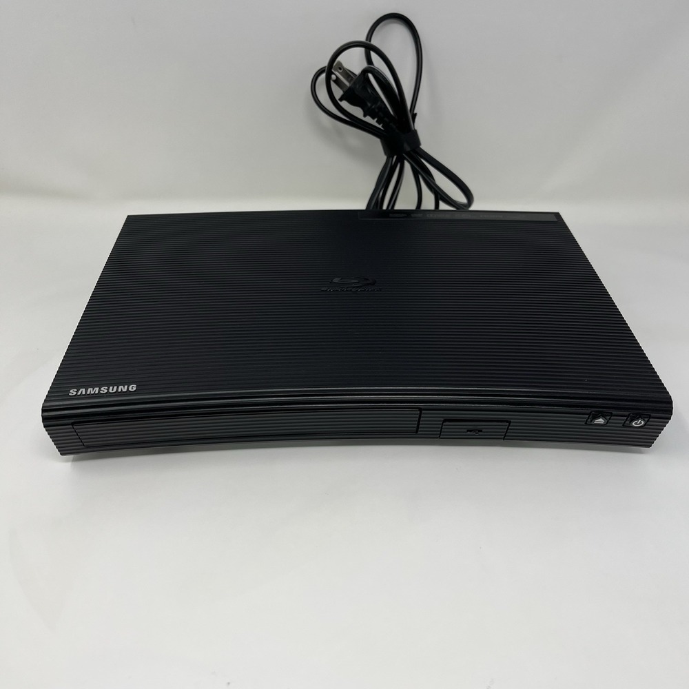 Samsung BD-J5100 Blu-ray Player Tested Working No Remote 1080p FHD Black USB LAN